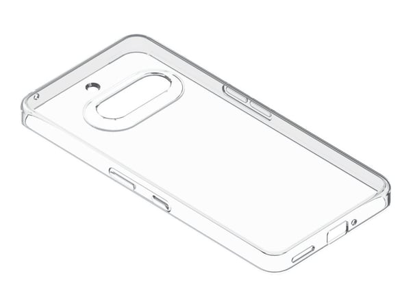 Nothing - Baksidesskydd för mobiltelefon - polykarbonat - klar - för Nothing Phone (3a)