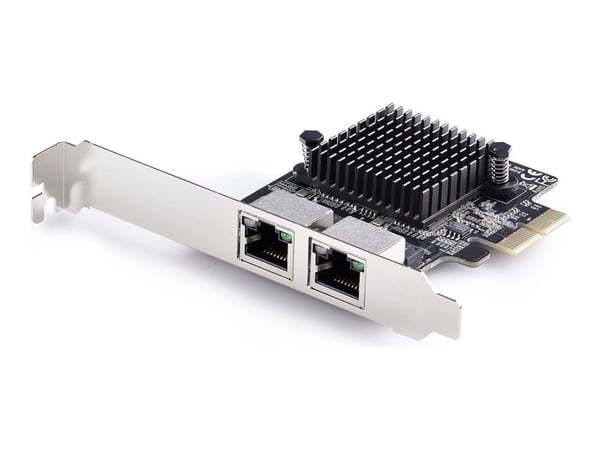 StarTech.com PR25GR-NETWORK-CARD, Sisäinen, Langallinen, PCI Express, Ethernet, 5000 Mbit/s, musta