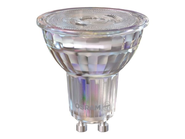 OSRAM LED STAR - LED-spotlight - form: PAR16 - GU10 - 2.4 W (motsvarande 35 W) - klass E - svalt vitt ljus - 4000 K