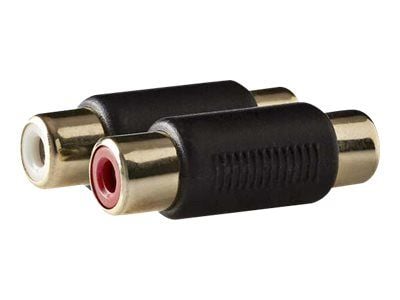 Nedis - Lyd adapter - RCA hun til RCA hun - antracit (sort)