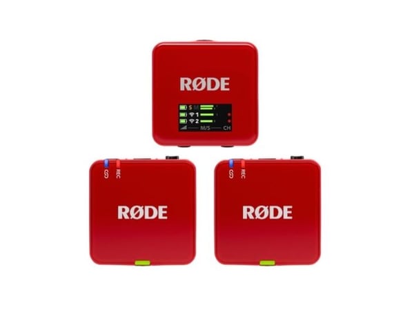 RØDE Wireless GO, Käsi-/Kuuloke-/Lavalier-mikrofoni, 3,5 mm, 260 m, Suuntaukseton, 22 dB, Akku