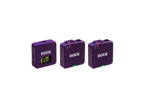 RØDE Wireless GO, Käsi-/Kuuloke-/Lavalier-mikrofoni, 3,5 mm, 260 m, Suuntaukseton, 22 dB, Akku