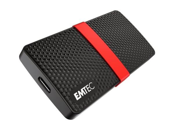 EMTEC X200 - SSD - 2 TB - ekstern (bærbar) - USB 3.2 Gen 1 (USB-C kontakt)