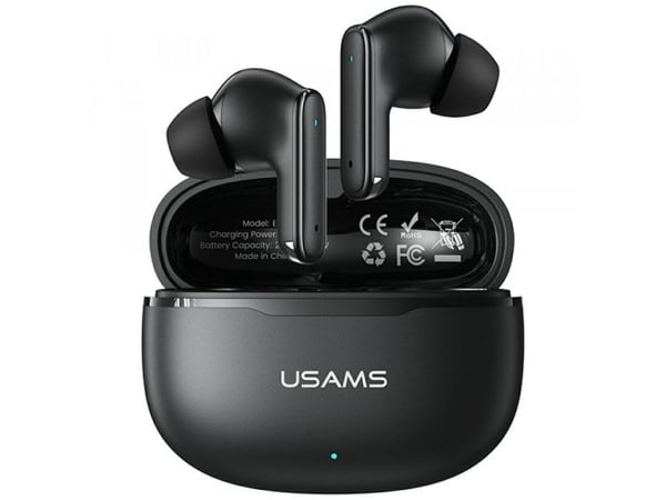 USAMS E05 TWS Bluetooth-hodetelefoner - trådløse - svart