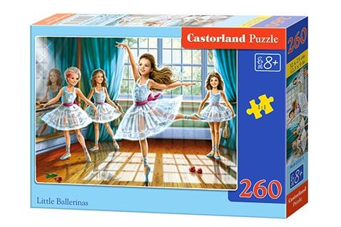 Castorland LITTLE BALLERINAS, 260 stykker, Ballett, 8 år