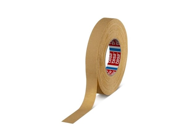Tesa 4319 - Maskeringstape - 25 mm x 50 m - highly-creped paper - lysebrun