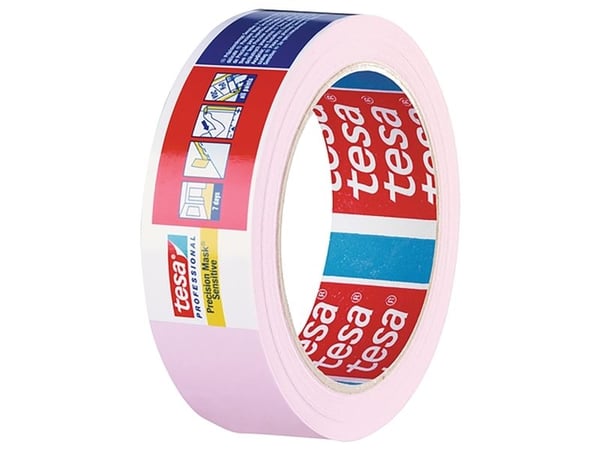 tesa PRECISION SENSITIVE 04333-00021-02 Kreppiteippi Malertape® Vaaleanpunainen (P x L) 50 m x 50 mm 1 kpl