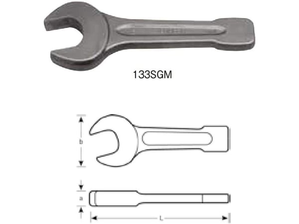 Bahco ?133SGM-27, 280 mm, 350 g, 1 stykker