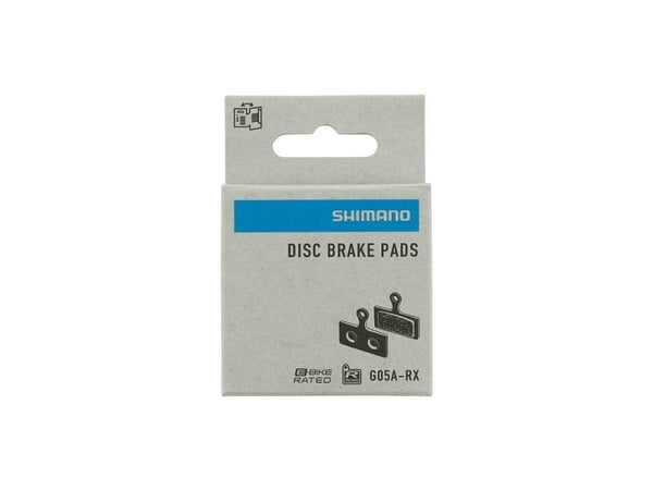 Shimano WO-EBPG05ARXA, Bremsekloss, Sort, Brun, Hvit