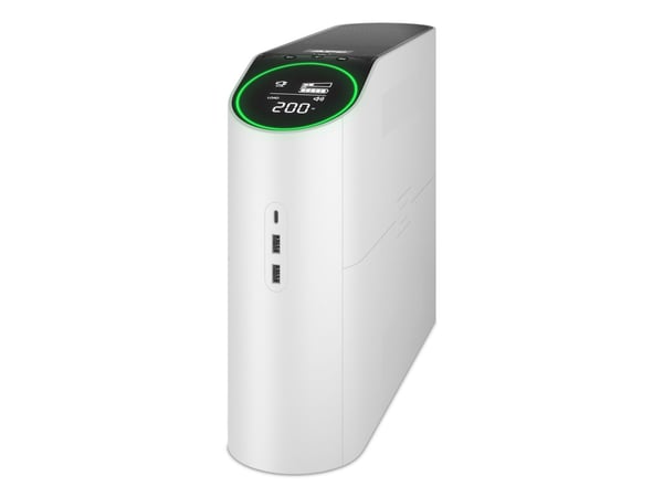 APC Back-UPS Pro Gaming - UPS - tårn, RGB-lys - AC 230 V - 1320 watt - 2200 VA - enkeltfase - utgangskontakter: 6 - arktisk
