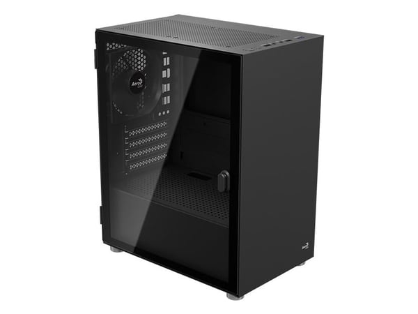 AeroCool PC-kotelo CS-111-G-BK-v1 Mini-Tower Musta