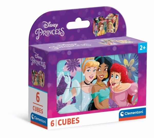 Clementoni bildeblokker 6 stk Princess 40660