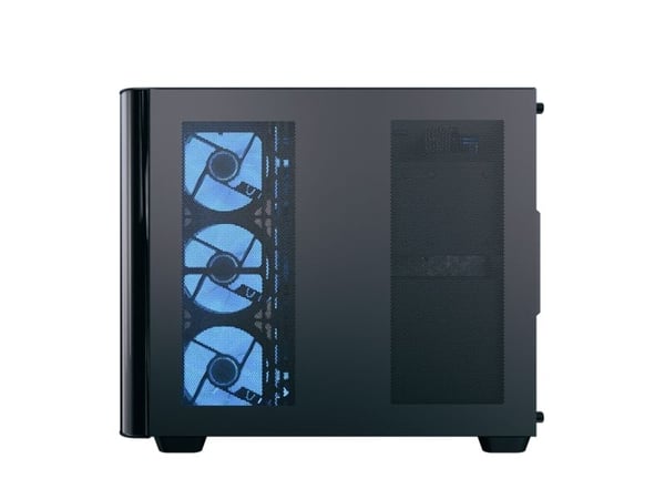 Aerocool P500C, Midi Tower, PC, Sort, ATX, Micro ATX, Mini-ITX, SPCC, Herdet glass, Spilling