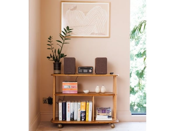 Pure Classic Stereo Mini, Hjemmelydanlegg (mikro), Brun, Valnøtt, 1 disker, Front, 40 W, 2,54 mm