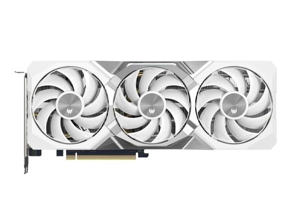 Acer Predator BiFrost Radeon RX 9070 XT OC 16 GB White Edition, Radeon RX 9070 XT, 16 GB, GDDR6, 256 bit, 7680 x 4320 piksler, PCI Express x16 5.0