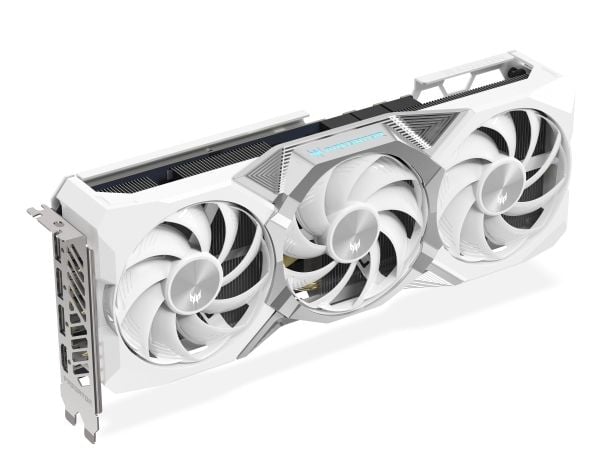 Acer Predator BiFrost Radeon RX 9070 XT OC 16 GB White Edition, Radeon RX 9070 XT, 16 GB, GDDR6, 256 bit, 7680 x 4320 piksler, PCI Express x16 5.0