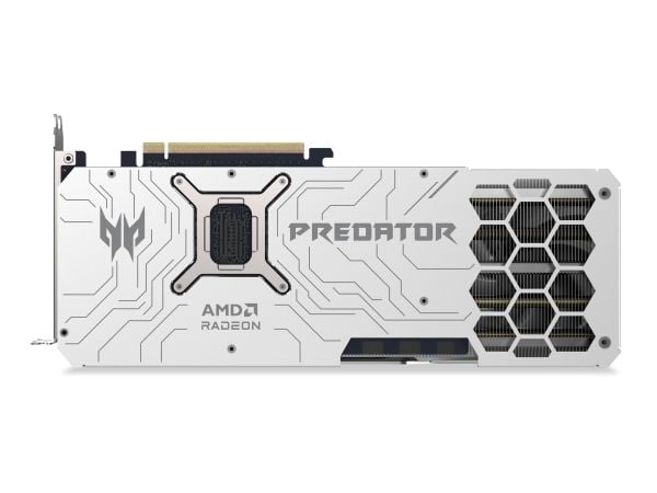 Acer Predator BiFrost Radeon RX 9070 XT OC 16 GB White Edition, Radeon RX 9070 XT, 16 GB, GDDR6, 256 bit, 7680 x 4320 piksler, PCI Express x16 5.0