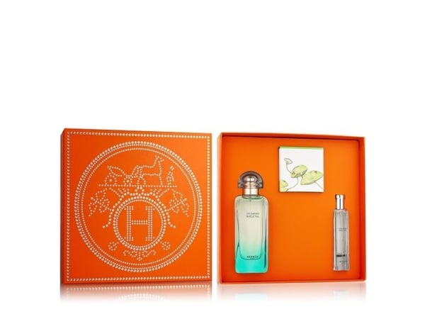 Hermès Un Jardin Sur le Nil EDT 100 ml + EDT 15 ml + Soap 50 g (unisex)