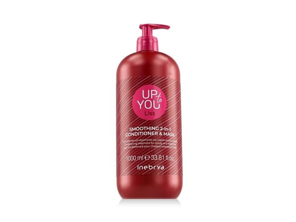 INEBRYA_Up To You Smoothing 2in1 glattende maske og balsam i en 1000ml