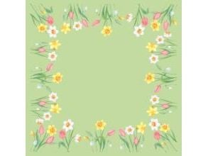 Dug stikdug Bio Dunicel Spring Melody 84 x 84 cm Floret,20 stk/pk