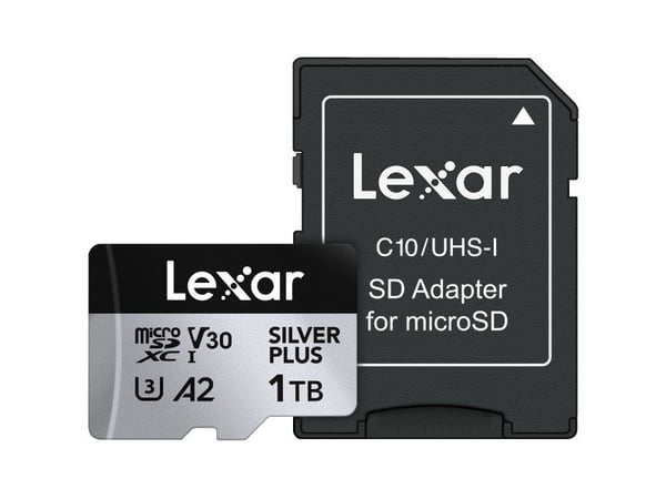 Lexar 1TB microSDXC Professional SILVER Plus UHS-I A2 V30 U3 4K