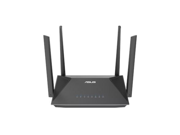 ASUS RT-AX52 Pro AX3000, Wi-Fi 6 (802.11ax), Kaksitaajuus (2,4 GHz/5 GHz), Ethernet LAN, musta, Pöytäreititin