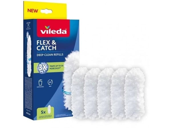Flex & Catch pölyluutien täydennykset 5 kpl Vileda