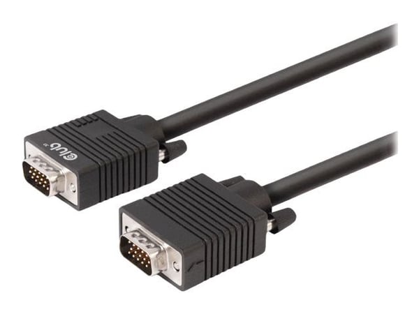 Club 3D D-Sub (VGA) - D-Sub (VGA) kaapeli 10m musta (500716)