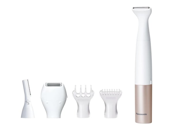 Panasonic Body &amp; Bikini epilator 5-i-1, hvit/gull ES-WM31-P301 (ES-WM31-P301)