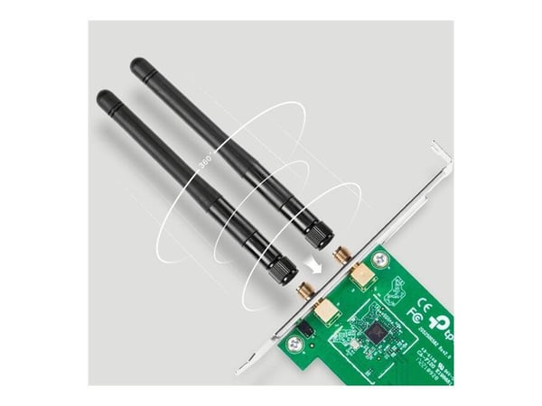 TP-Link TL-WN881ND - Nettverksadapter - PCIe 2.0 - 802.11b/g/n