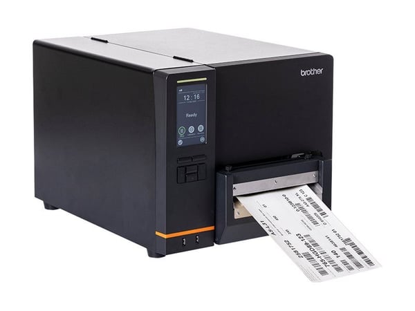 Brother TJ-6421TN - Etikettskriver - direktetermisk / termisk overføring - Rull (17,27 cm) - 203 dpi - inntil 304.8 mm/sek - seriell, USB 2.0, USB-...