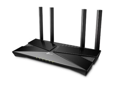 TP-Link Archer AX10 - Trådløs ruter 4-portssvitsj - 1GbE - Wi-Fi 6 - Dobbeltbånd