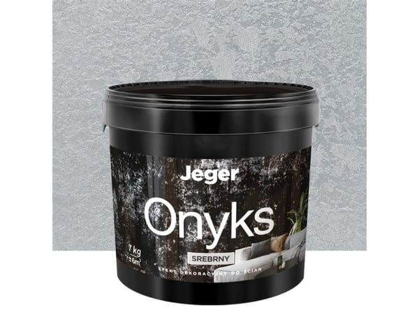 Plaster Jeger Onyks Silver 7 kg