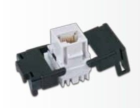 Wirewin TKS JACK KAT6 UTP, Flat, Svart, RJ-45, RJ-45, Cat6, U/UTP (UTP)