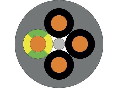 LAPP ÖLFLEX® CLASSIC 110 Styreledning 5 G 1 mm² Grå 1119205-100 100 m 100 m