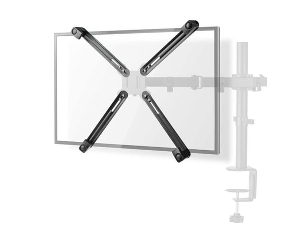 Nedis 5412810419227, VESA-adapter, Sort, Metall, Plast, 8 kg, Bord, 75 x 75,100 x 100 mm