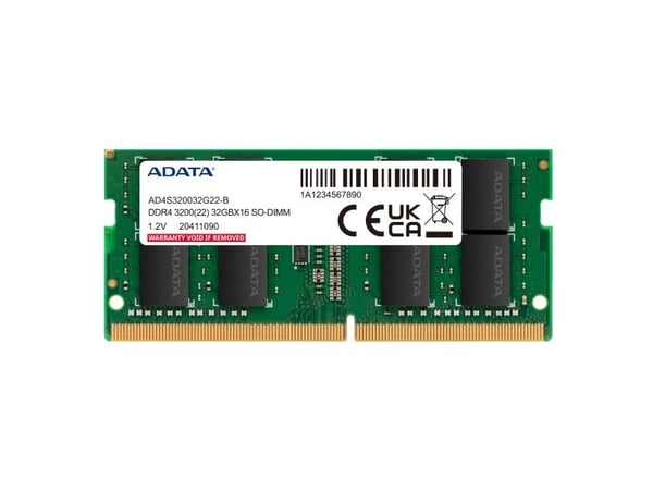 ADATA Premier Series - DDR4 - sett - 16 GB: 2 x 8 GB - SO DIMM 260-pin - 3200 MT/s / PC4-25600 - 1.2 V