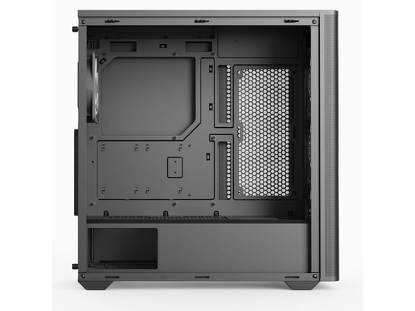 Aerocool D301A, Mini Tower, PC, Sort, Tre, Micro ATX, Mini-ITX, Akrylonitril-butadien-styren (ABS), SPCC, Spilling