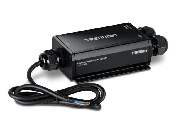 TRENDnet TI-O119GI - Version 1 - strøminjektor - IP67, outdoor - DC 24 - 57 V - 95 watt - utgangskontakter: 1