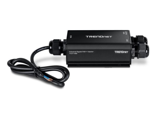 TRENDnet TI-O119GI - Version 1 - strøminjektor - IP67, outdoor - DC 24 - 57 V - 95 watt - utgangskontakter: 1