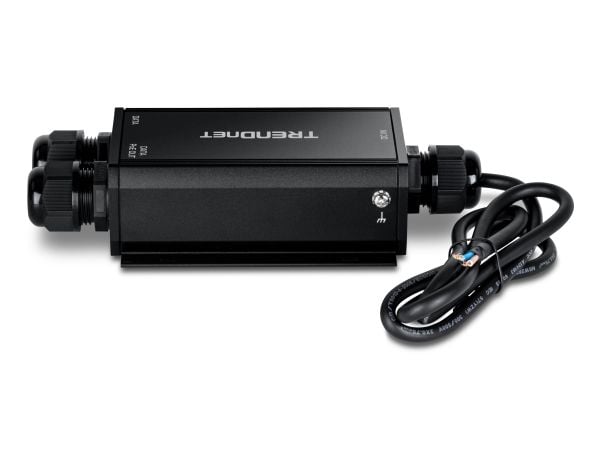 TRENDnet TI-O119GI - Version 1 - strøminjektor - IP67, outdoor - DC 24 - 57 V - 95 watt - utgangskontakter: 1