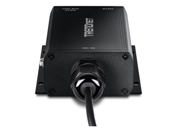 TRENDnet TI-O119GI - Version 1 - strøminjektor - IP67, outdoor - DC 24 - 57 V - 95 watt - utgangskontakter: 1