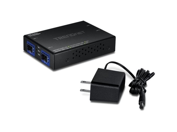 Trendnet TFC-G22SFP, Uhåndtert, Gigabit Ethernet (10/100/1000), Full tosidig