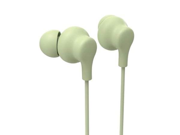 Hama Curly, Koblet med ledninger (ikke trådløs), Samtaler/musikk, 20 - 20000 Hz, 16 g, Hodesett, Lysegrønn