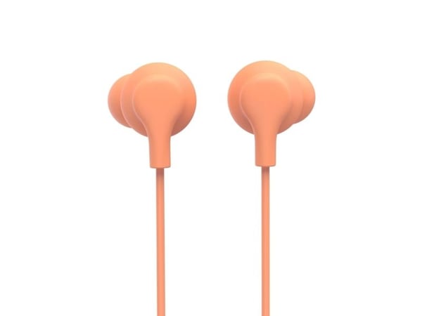 Hama Curly, Koblet med ledninger (ikke trådløs), Samtaler/musikk, 20 - 20000 Hz, 16 g, Hodesett, Oransje