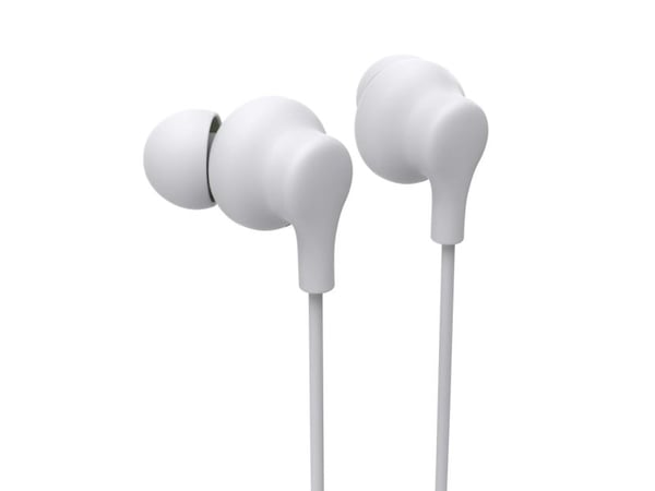 Hama Popply, Koblet med ledninger (ikke trådløs), Samtaler/musikk, 20 - 20000 Hz, 16 g, Hodesett, Hvit
