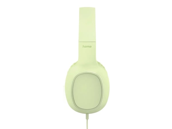Hama Fun C, Koblet med ledninger (ikke trådløs), Samtaler/musikk, 20 - 20000 Hz, 140 g, Hodesett, Grønn