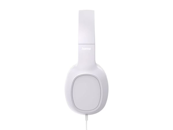 Hama Fun C, Koblet med ledninger (ikke trådløs), Samtaler/musikk, 20 - 20000 Hz, 140 g, Hodesett, Hvit