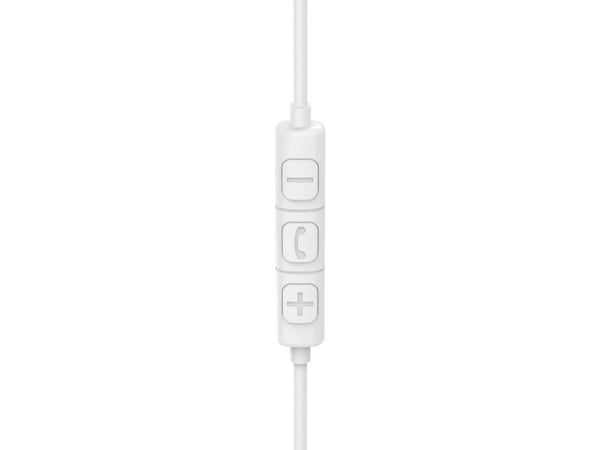 Hama Fun C, Koblet med ledninger (ikke trådløs), Samtaler/musikk, 20 - 20000 Hz, 140 g, Hodesett, Hvit