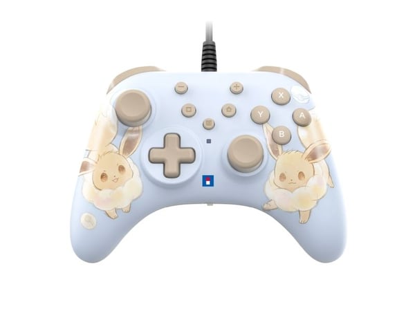 Hori NSX-083E, Grip-ohjain, Nintendo Switch 2, Takanuppi, Kotipainike, Valikkopainike, Turbopainike, Analoginen/Digitaalinen, Langallinen, Cloud blue